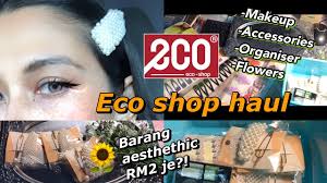 Decor deko rumah dengan barang eco shop excited lebih home tour deko bajet. Eco Shop Haul Accessories Organiser Makeup Kedai 2 Ringgit Byk Nya Barang Aesthetic Youtube