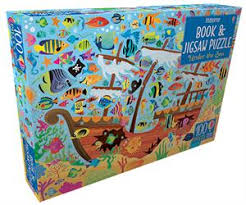 This book was published in 1981;and it is much more like a book about antique puzzles when looked at today.the interest in jigsaw puzzles has continued ,and many inovations have appeared in the last 30 years.the market for jigsaw puzzles is still very strong,and any store that sells toys,games or puzzles has a large number of puzzles and many. Usborne Books More Under The Sea Book Jigsaw Puzzle 100 Pcs