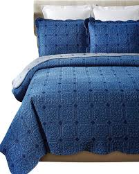 Luxury bed sets offers a good selection of quality bedding at reduced prices to suit your bedroom decor with free shipping. Denim Diamond Cotton Quilt Set Contemporary Quilts And Quilt Sets By Seventhstaretail