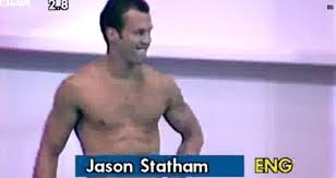 He was a member of the 1988 british olympic. Surprising Website Phoenix Here S A Young Jason Statham With Hair In A Speedo Diving For England Video