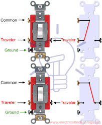 One diagram is above, the rest are below. 2 Way Switch How To Control One Lamp From Two Or Three Places