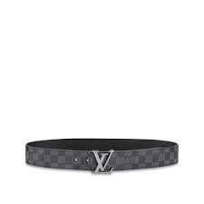 Black And Grey Checkered Louis Vuitton Belt Products By Louis Vuitton Lv Initiales 40mm Reversible Belt Reversible Belt Louis Vuitton Belt