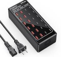 Amazon.com: USB Charger Station, C Charging Block, 100W (20A ...