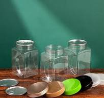 Square Plastic Grip Jars - China Square Plastic Grip Jars ...