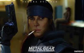 Sandra Bullock as Solid Snake? Metal Gear Solid
