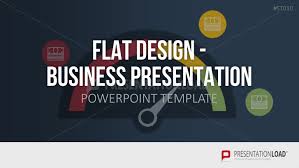Business presentation images for powerpoint. Flat Design Business Presentation Powerpoint Vorlage Presentationload