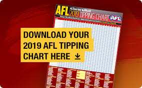 Afl 2019 Tipping Chart Free Download Pdf Wallchart The