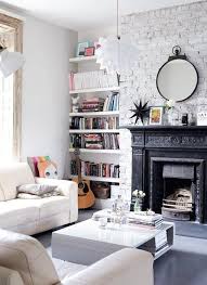 If you need a quick solution on the cheap, paint it white. 30 White Brick Wall Interior Designs Home Designs Design Trends Premium Psd Vector Downloads