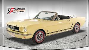 Image result for Springtime Yellow 1966 Mustang