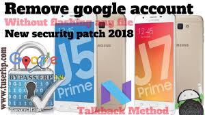 Cara Bypass Frp J7 Prime Sm G610f 2017 Os 6 0 1 Old Security 2017 Youtube