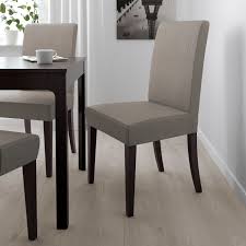 Henriksdal Stuhl Nolhaga Graubeige Hier Kaufen Ikea Osterreich In 2020 Upholstery Fabric For Chairs Upholstered Dining Chairs Chair