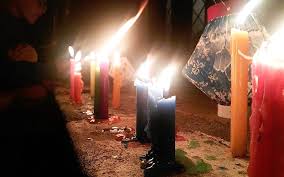 Dia De Las Velitas Day Of Candles Tradition In Colombia On December 7