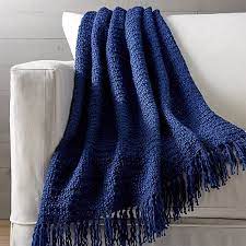 Free shipping on orders over $25 shipped by amazon. Bexley Blue Throw Crate And Barrel Blue Throw Blanket Blue Throws Knitted Throws