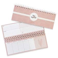 You must be thinking why there is a difference of 1 day and a leap year. 9783961116997 Desk Diary Weekly Planer In Landscape Format 52 Weeks 1 Week 2 Pages Desk Diary