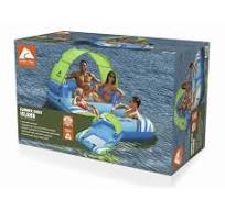 Ozark Trail Summer Oasis Adult 4-Person Inflatable Island 10'6”x6'6” 43902E 🆕