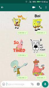 Decorate your laptops, water bottles, notebooks and windows. Sponge Cartoon Meme Stickers Wastickerapps For Android Apk Download