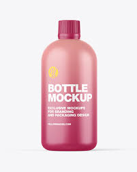 Matte Bottle Mockup In Bottle Mockups On Yellow Images Object Mockups