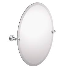 Round frameless mirror for bathroom with scalloped moen oval tilting mirror comes with mounting hardware and a convenient template. Moen Dn2692ch Glenshire 26 X 22 Inch Frameless Pivoting Bathroom Tilting Mirror Chrome Buy Online In El Salvador At Elsalvador Desertcart Com Productid 1188355
