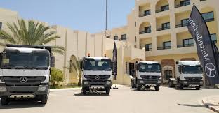 Journee Demonstrative Des Camions Mercedes Actros A Gafsa Palace Tmr Tunisie Materiels Roulant