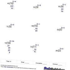 Math Worksheets Division By Factors Of Ten Math Worksheets Worksheets Free Printable Math Worksheets
