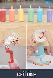 This Diy Puffy Paint Is Fun To Play With And Safe To Eat Recipe Diy Puffy Paint Puffy Paint Arts And Crafts For Kids