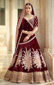 Sabyasachi Inspired Dark Burgundy Wedding Lehenga Choli Indian Bridal Dress Bridal Lehenga Red Indian Bridal Lehenga