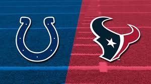 Indianapolis Colts vs Houston Texans at Lucas Oil Stadium.