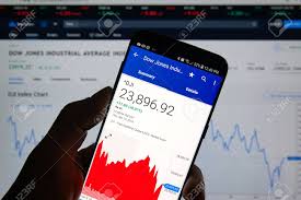 montreal canada january 10 2019 dow jones industrial average