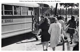 Though the 1970s aren't that long gone, it's still fun to reflect on what has changed since then. School Bus Vintage 1970s Flashbak