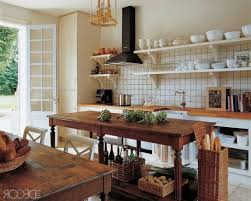 28 Vintage Wooden Kitchen Island Designs Digsdigs Traditional Kitchen Design Kitchen Interior Rustic Kitchen