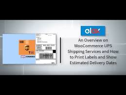 Ups stores also tend to have copiers, printers and computers have the label and the proper packing material? Woocommerce Ups Shipping Rates Print Labels Estimated Delivery Dates Youtube