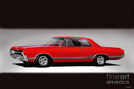 The oldsmobile cutlass was a range of automobiles produced by general motors' oldsmobile division between 1961 and 1999. 1965 Oldsmobile Cutlass 442 Photograph By Dave Koontz