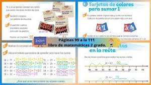 En mie examen no marca 1/5 si no 2/5. Pagina 99 A La 111 Libro De Matematicas 2 Grado Youtube