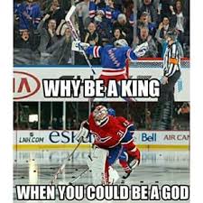We make people laugh about things related to montreal canadiens. Price Is God Though God Better Pick Up His Game Soon Go Habs Go Hockey Humor Montreal Canadiens Hockey Funny Hockey Memes