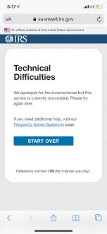I Tried To Enter My Direct Deposit Info In The New Portal And Got This Has Anyone Else Had This Issue Irs