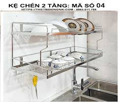 kệ chén treo tường ( kc - 04 )