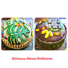 Gateau Anniversaire Theme Koh Lanta Kohlanta Gateau Faitmaison Gateau Anniversaire Anniversaire Koh Lanta Theme Koh Lanta