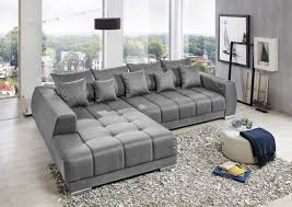 Wohnlandschaft In Grau Textil Schlafzimmer Deko Couch Otto Wohnzimmer Dekor