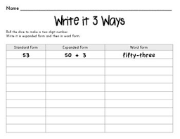 Roll And Write It 3 Ways Education Math Math Lessons Math Number Sense