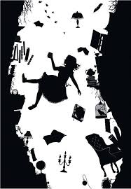 Black Alice In Wonderland Art Pin By Tiffany Markarian On Block Prints Black White Adventures In Wonderland Alice In Wonderland Wonderland