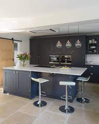 Skc Aggarwal 10 Open Plan Kitchen Living Room Shaker Kitchen Shaker Kitchen Company