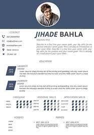 Resume template for undergraduate students. Cv Student Template Download