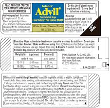 Tylenol And Motrin Dosage For Infants Motrin Baby Chart