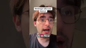 Conor MacGregor alla casa bianca #mcgregor #politica #irlanda