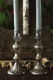 アンティークキャンドルスタンド マーキュリーグラス フランス 燭台 キャンドルスタンド キャンドル 燭台