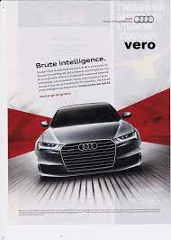 Audi A6 2015 Magazine Photo Print Ad Clipping Advertisement Pinup Poster Car Car Advertising Design Print Ads Ads Creative