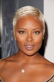 Short curly hair can be hard to style in many different looks, but eva pigford seems to find very stylish and edgy hairstyles to wear. Eva Marcille Unleashes A New Blonde Look For Fashion Police