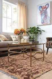 Bohemian Sofia Antique Brass Metal Glass Round Coffee Table Creative Co Op Home Brasscoffeetable Glass Table Decor Coffe Table Decor