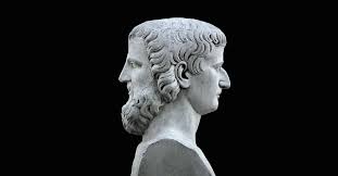 Warwick Business School - The Roman god of duality, Janus, is commonly  depicted with two faces looking in opposite directions as, according to the  Romans, he was able to see both forwards