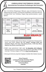 80%(5)80% found this document useful (5 votes). Iklan Lembaga Kenaf Dan Tembakau Negara Kerja Kosong Kerajaan